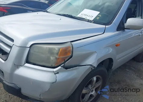 2007 Honda Pilot Ex-L из США, поврежденный, VIN 5FNYF28507B041043